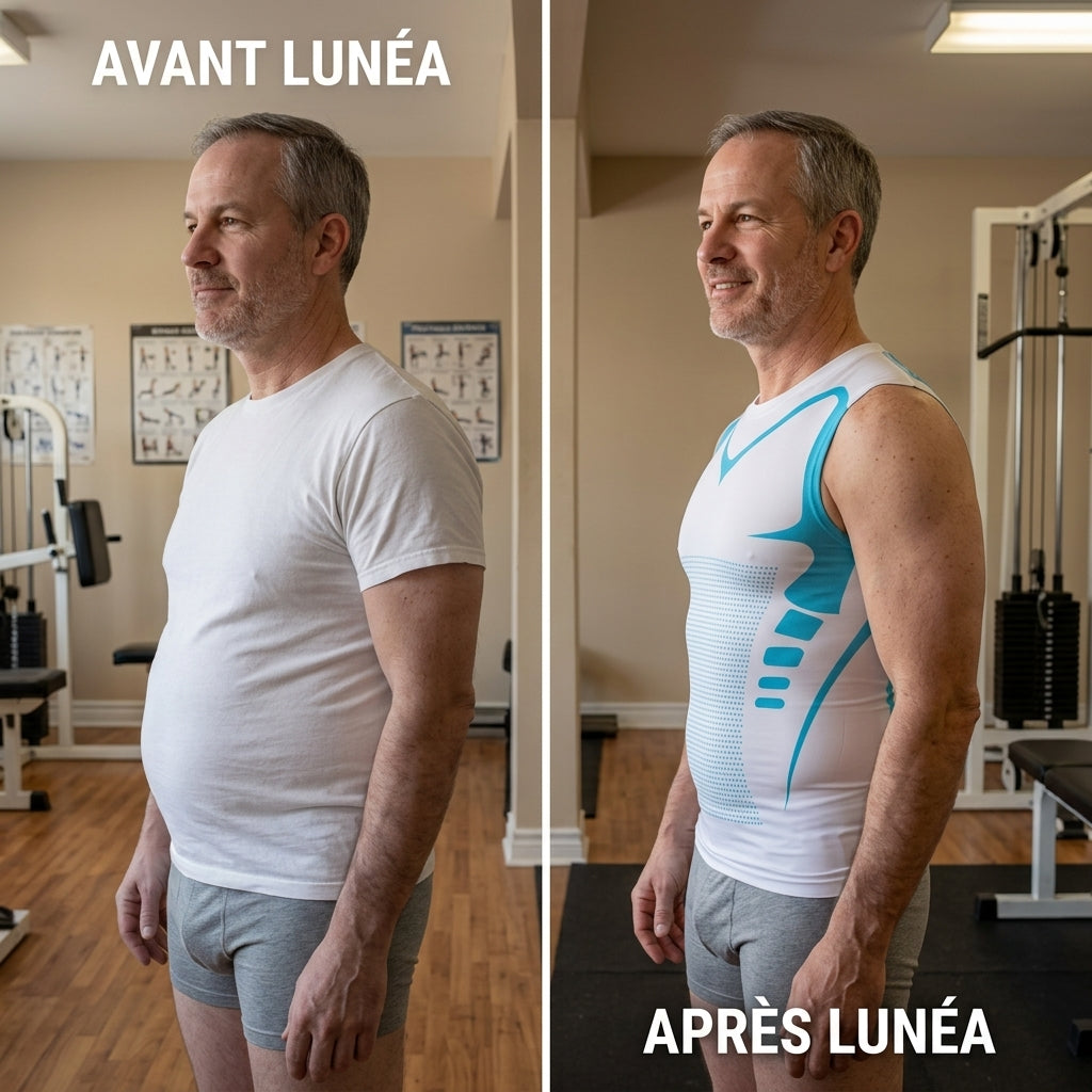 Débardeur amincissant homme LUNÉA